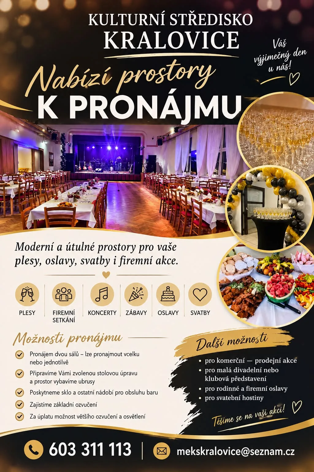 NABÍDKA PRONÁJMU 