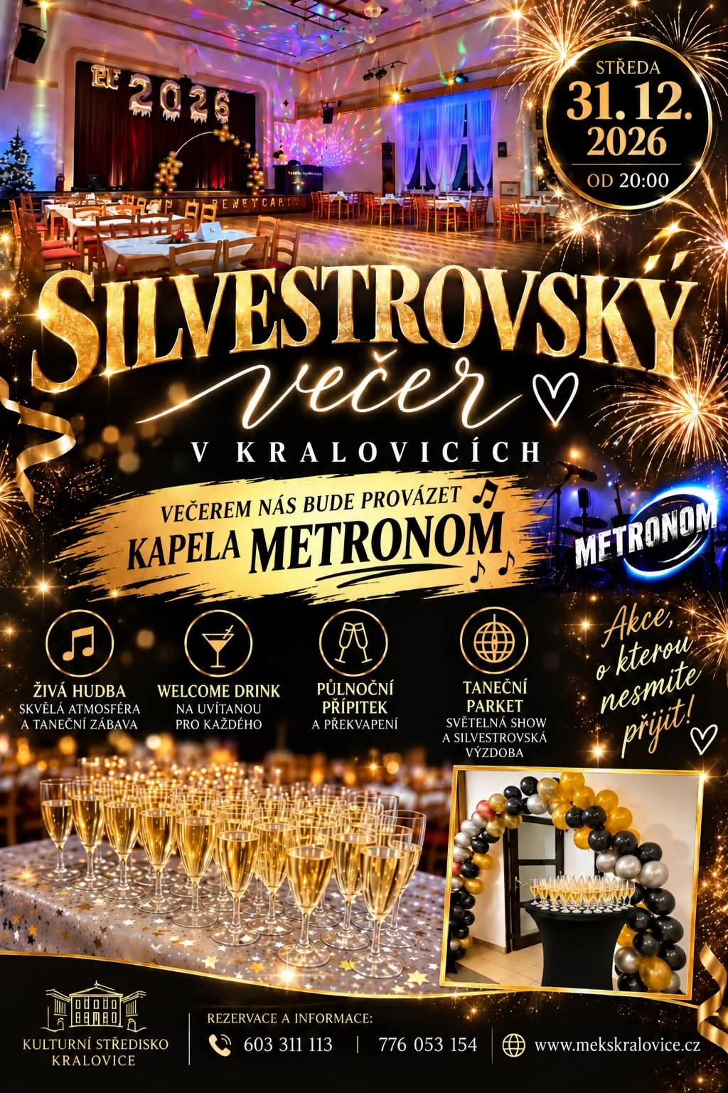 Plakát: Silvestr 2026