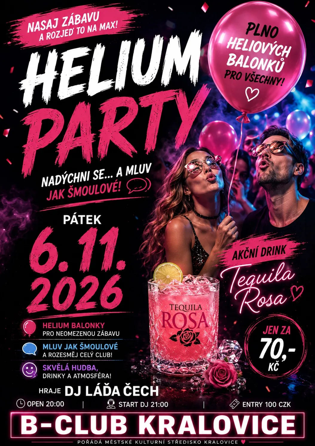 Plakát: Helium party